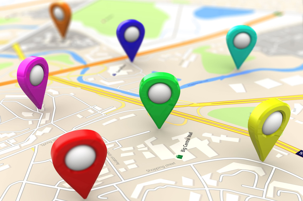 Micro local ranking locations in Google.