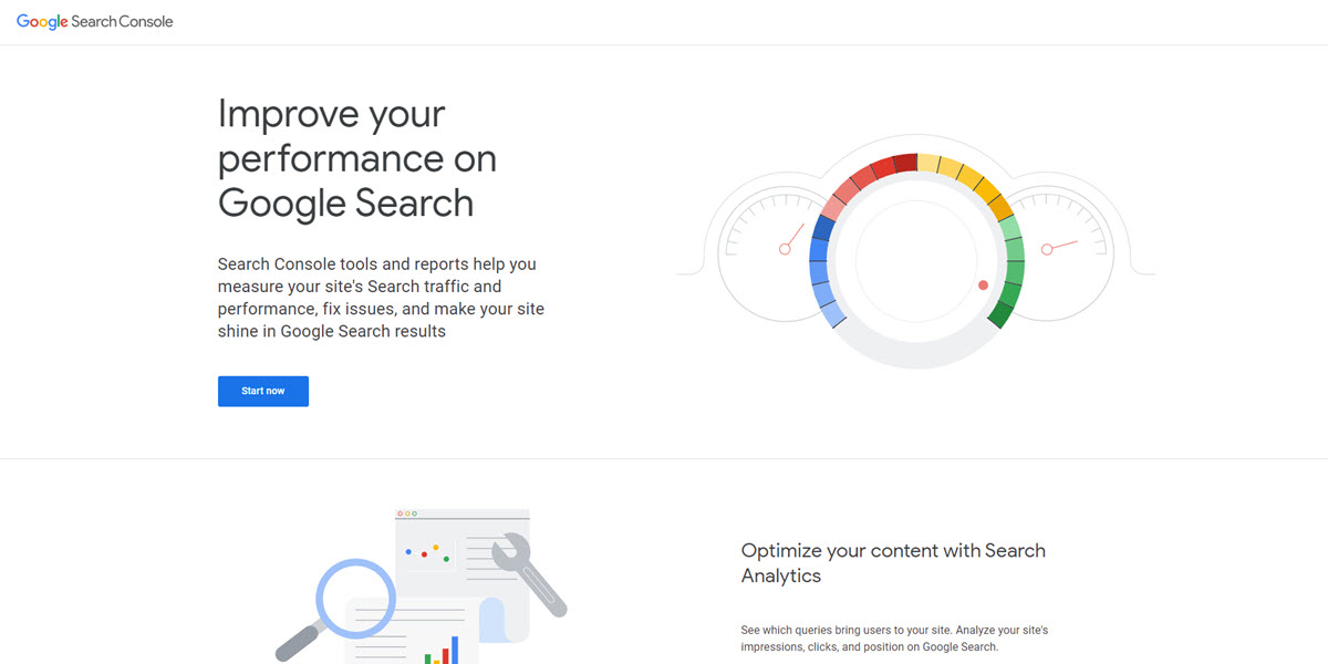 Google Search Console for keyword search volume and research.