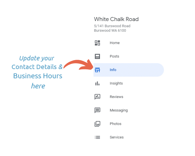 How to update your info on Google My Business.