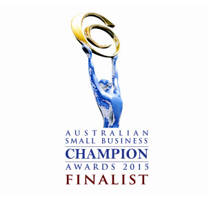 Australian Small Business Champion Awards 2015 Finalist.